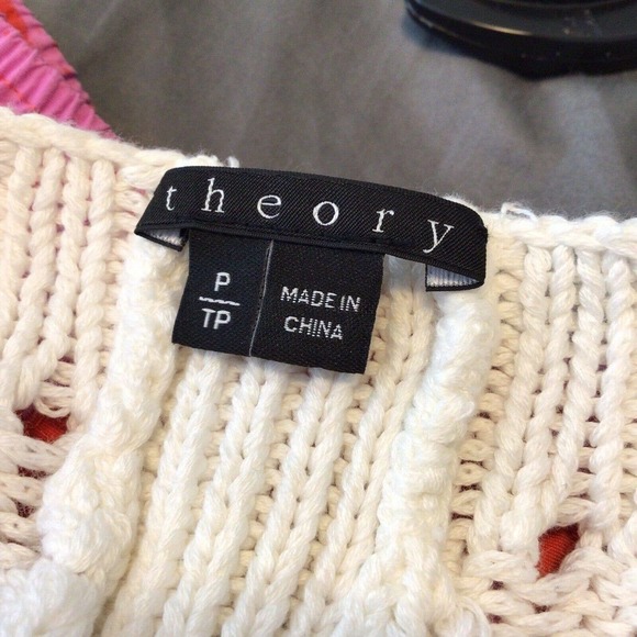 Theory Hadassa Arven Crochet Pullover Sweater - Picture 7 of 10